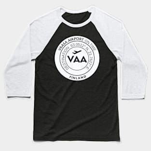 Airport VAA VAASA Baseball T-Shirt